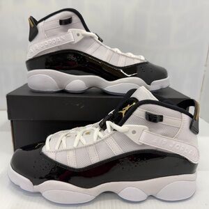 Jordan 6 Rings Defining Moments (GS) Kids Sneakers Size 6.5Y CW6994-100